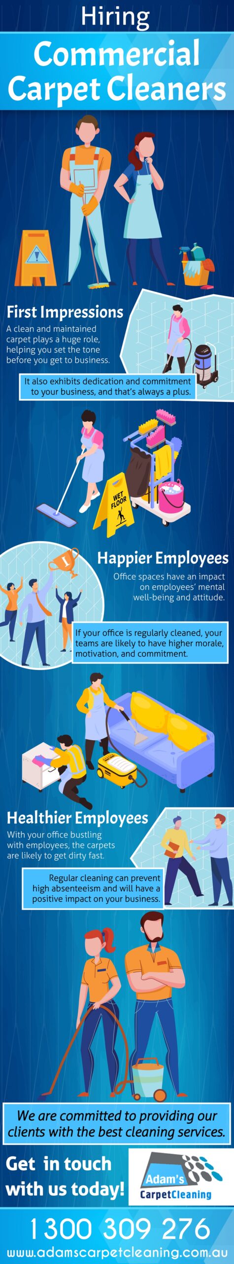 Hiring Commerical Carpet Cleaners