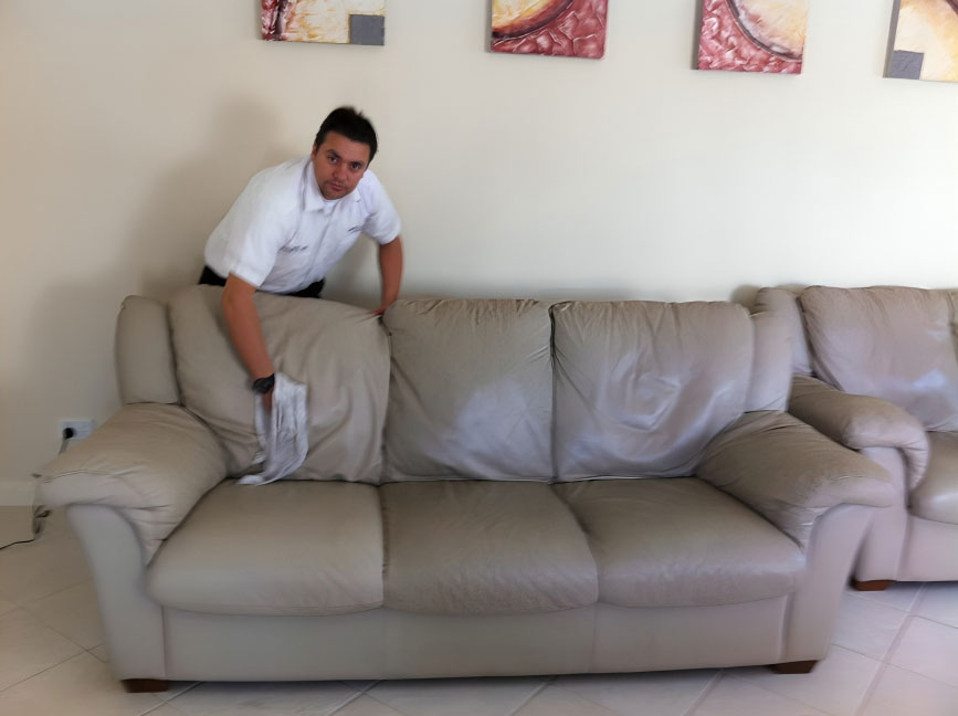 Leather cleaning