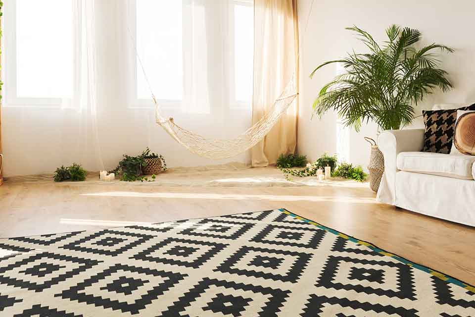 Why are carpets used?